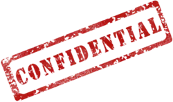 Confidential Stamp